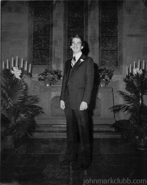 JMC 1980.JPG - A friend's wedding; sophomore in college 1980